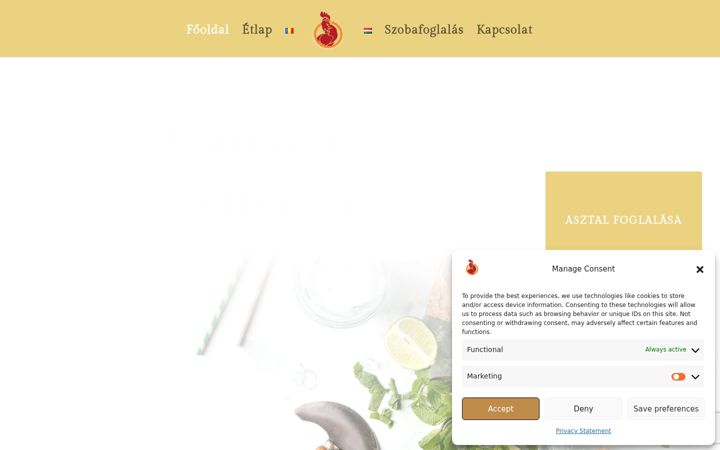 Screenshot of aranykakas.com