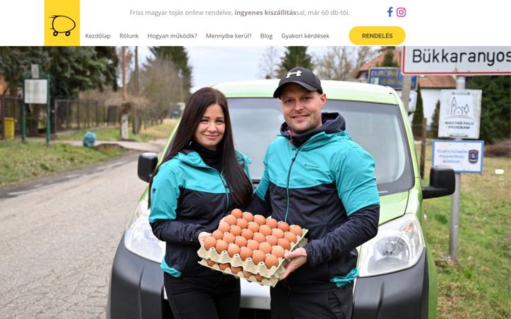 Screenshot of aranyositojasfutar.hu