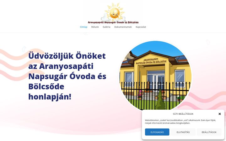 Snimka zaslona za aranyosovi.hu