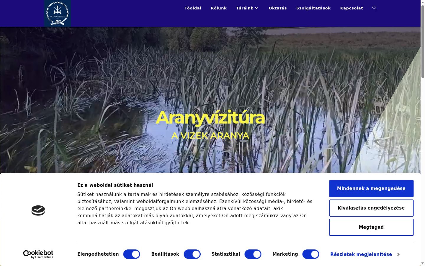 Screenshot tal-banner tal-kunsens muri qabel kwalunkwe interazzjoni