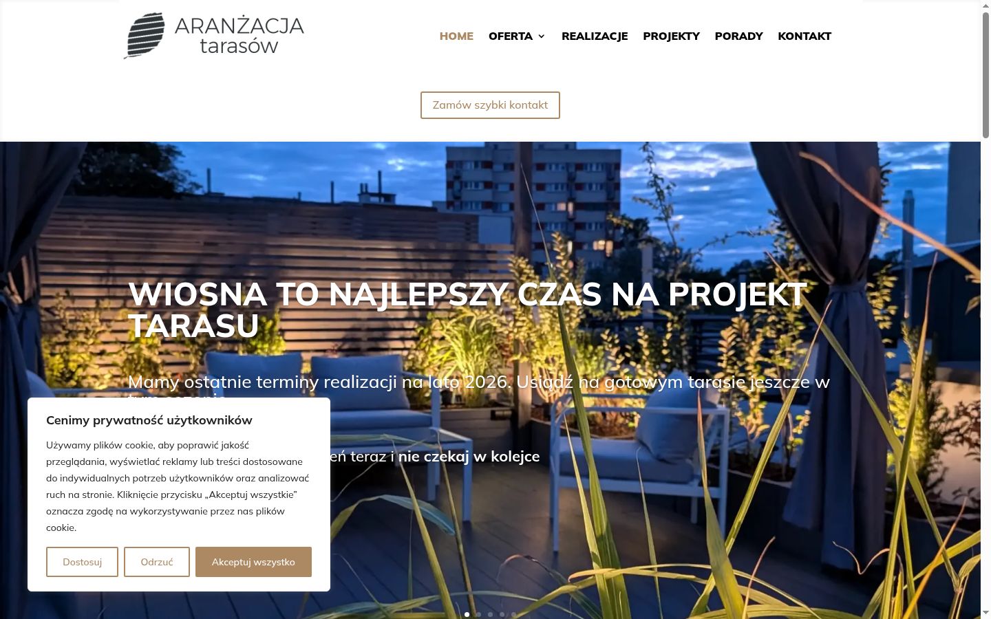 Screenshot tal-banner tal-kunsens muri qabel kwalunkwe interazzjoni