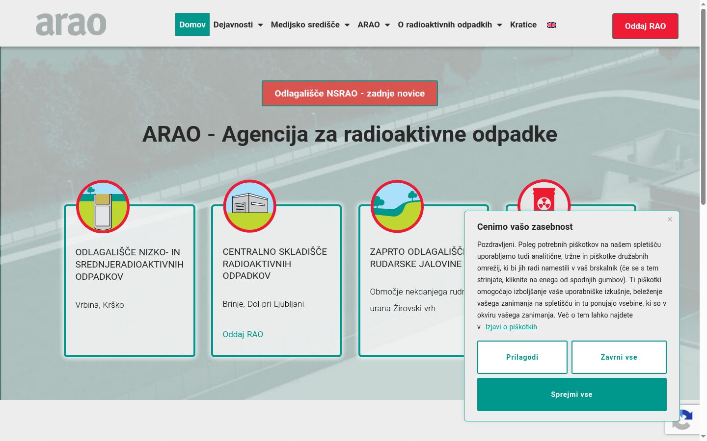 Screenshot tal-banner tal-kunsens muri qabel kwalunkwe interazzjoni