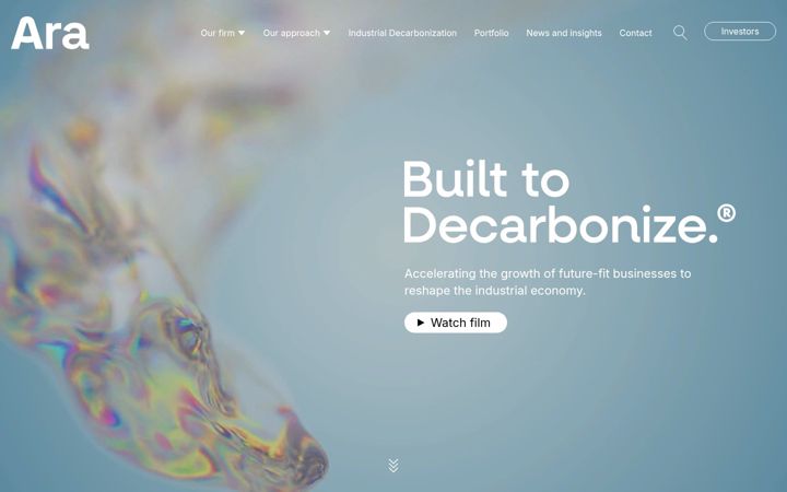 Screenshot of arapartners.com