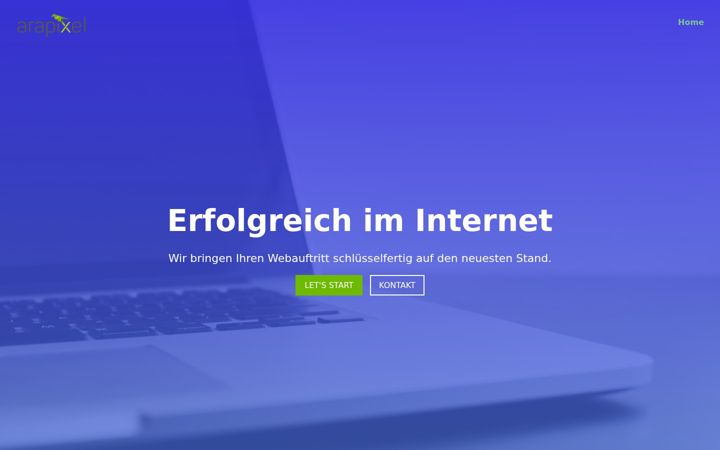 Screenshot ta' arapixel.de