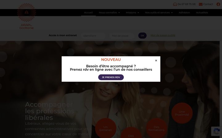Screenshot of araploc.org