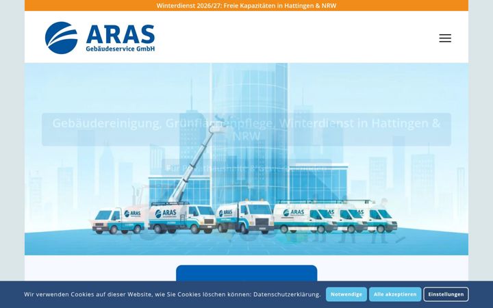 Ekrānuzņēmums no aras-gmbh.de