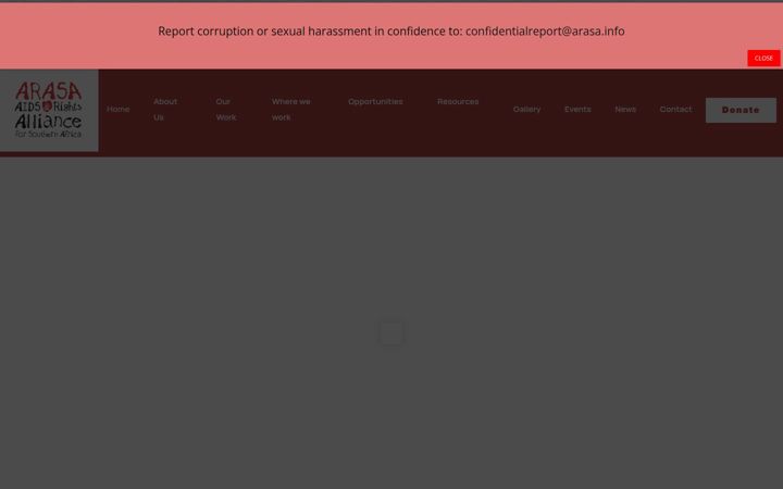 Screenshot of arasa.info