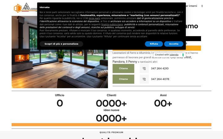 Screenshot of araserramenti.it