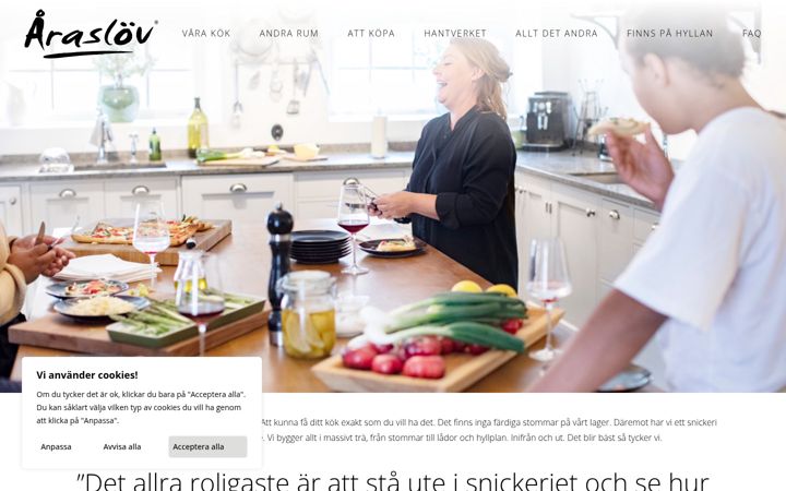 Screenshot of araslov.se