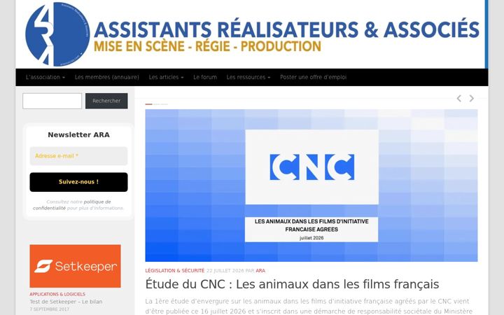 Screenshot of arassocies.com
