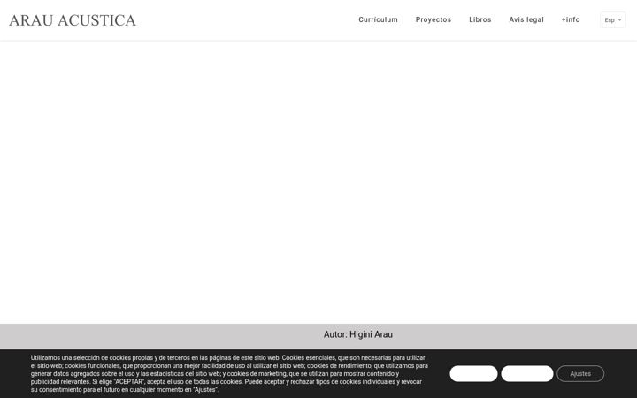 Screenshot of arauacustica.com
