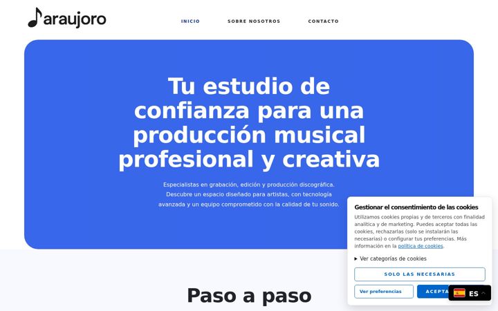 Screenshot of araujoro.es