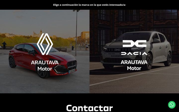 Screenshot of arautava.es