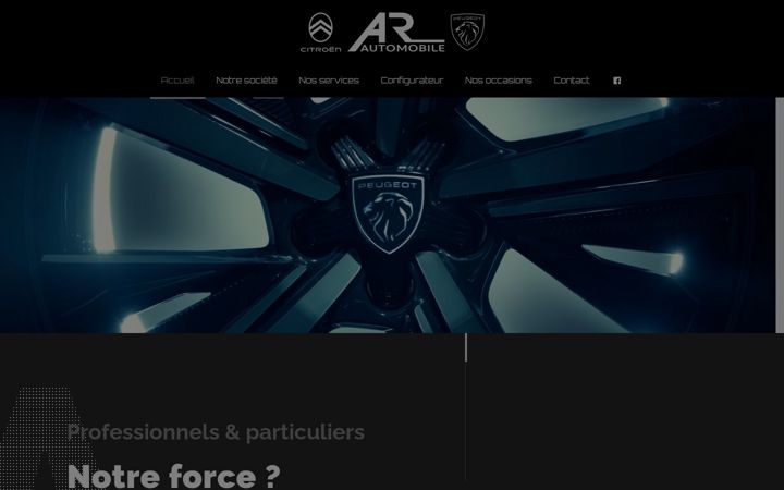 Screenshot ta' arautomobile.be