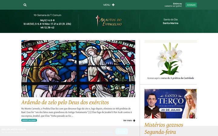 Screenshot of arautos.org