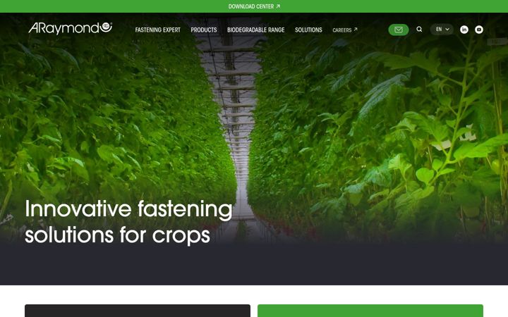 Screenshot of araymond-agriculture.com