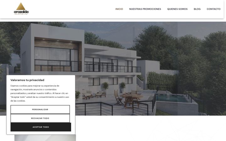 Screenshot of arazalda.com