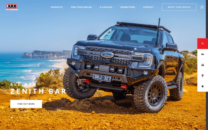 Screenshot of arb.co.th