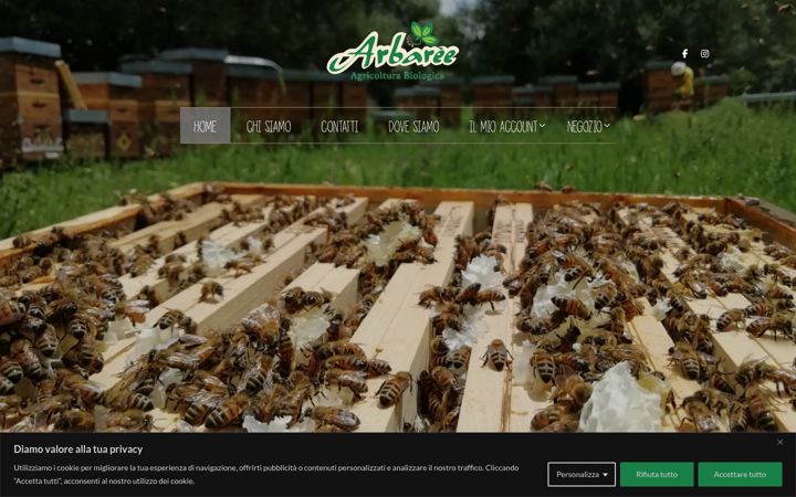 Zrzut ekranu arbaree.com