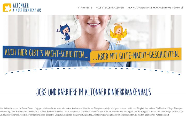 Screenshot of arbeiten-am-akk.de