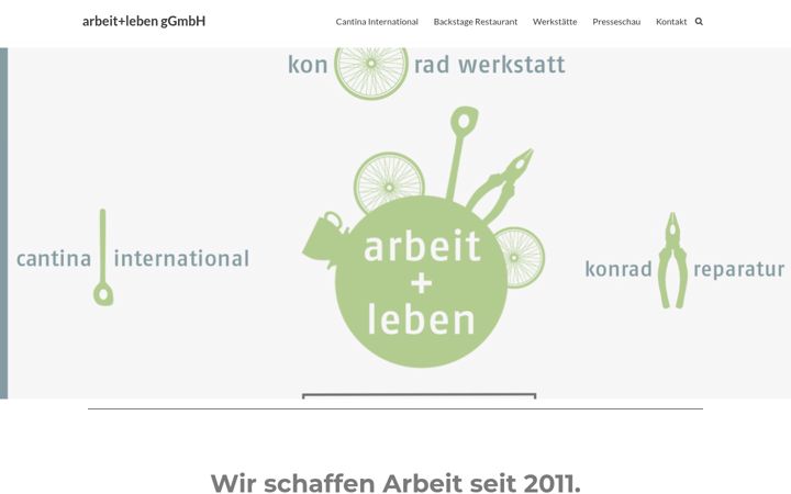 Screenshot of arbeitplusleben.de