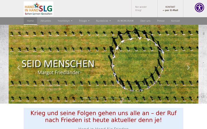Screenshot of arbeitsgruppe-slg.de