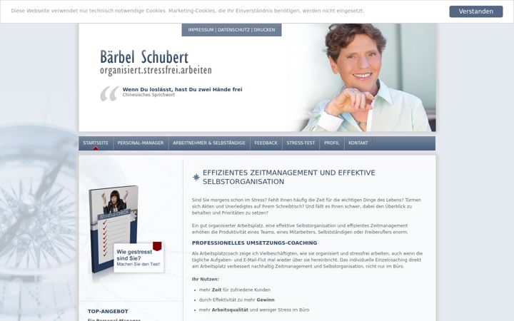 Screenshot di arbeitsplatz-coach.de