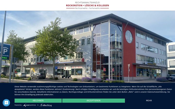Screenshot di arbeitsrecht-amberg.de