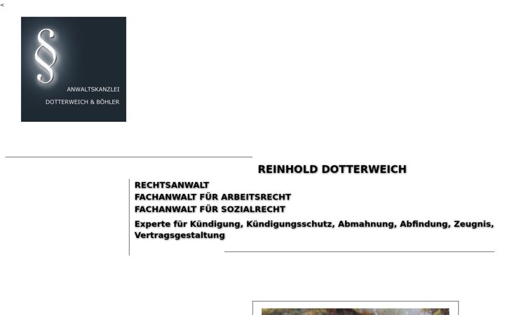 Captura de ecrã de arbeitsrecht-konstanz.de