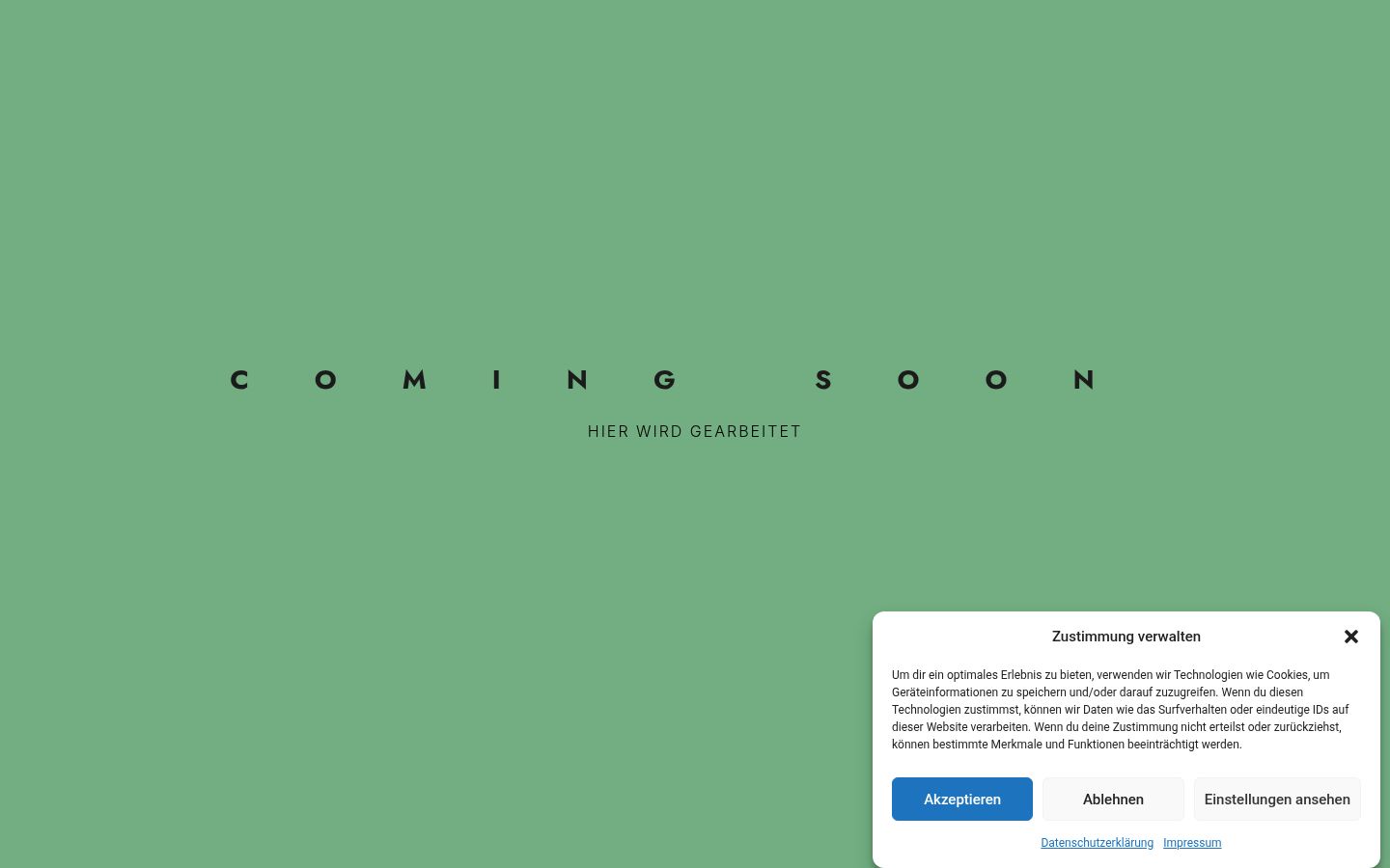 Screenshot tal-banner tal-kunsens muri qabel kwalunkwe interazzjoni