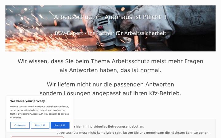 Ekrānuzņēmums no arbeitssicherheit-im-autohaus.de