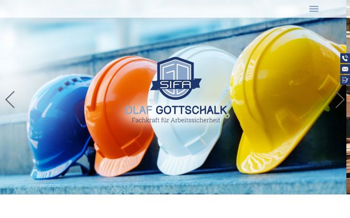 Captura de ecrã de arbeitssicherheit-olaf-gottschalk.de