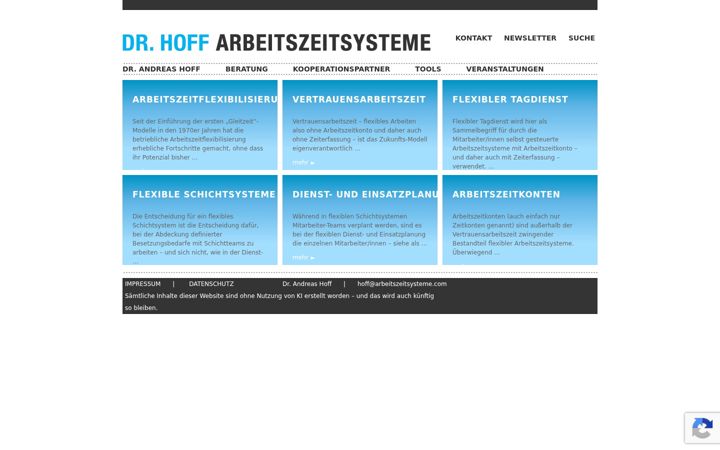 Zrzut ekranu arbeitszeitsysteme.com