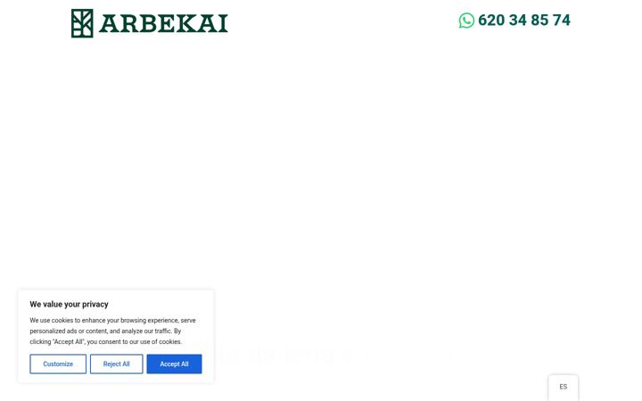 Screenshot of arbekai.eus