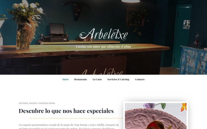 Zrzut ekranu arbeletxe.com