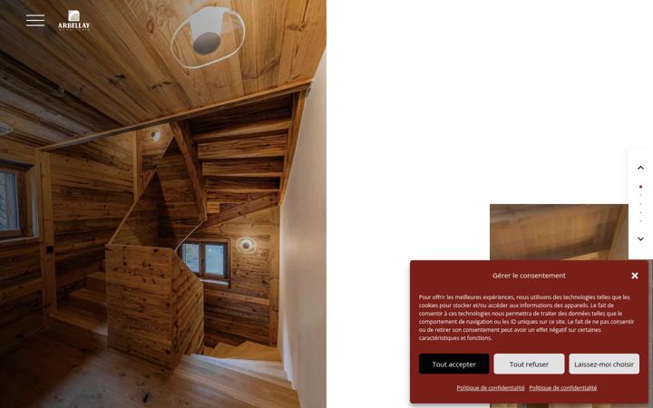 Screenshot of arbellay.ch