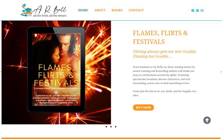 Screenshot of arbellromance.com