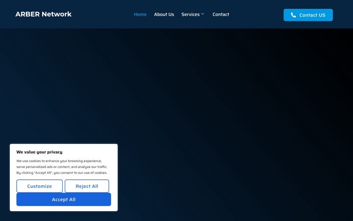 Zrzut ekranu arbernetwork.com