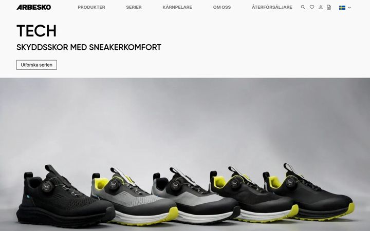 Screenshot of arbesko.com