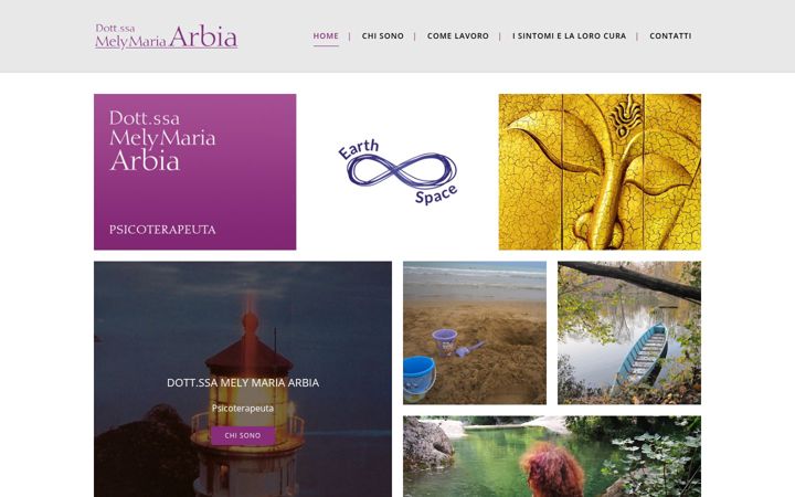 Screenshot of arbiapsicoterapeutagenova.it