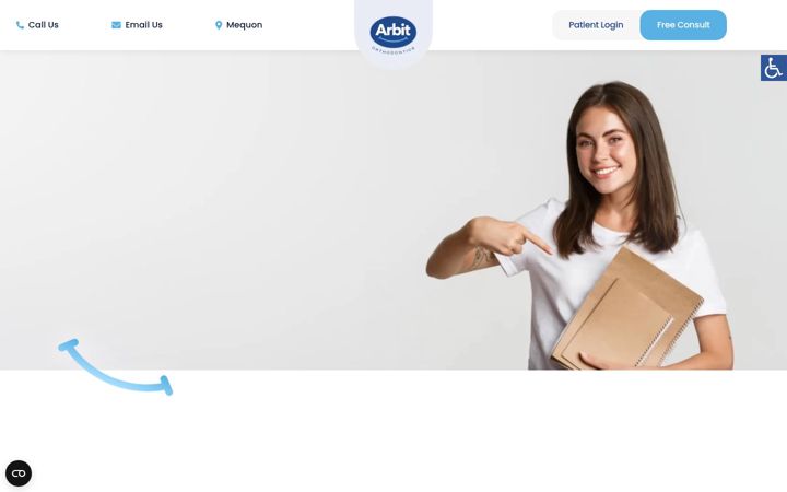 Zrzut ekranu arbitbraces.com