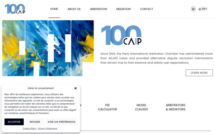 Screenshot stránky arbitrage.org