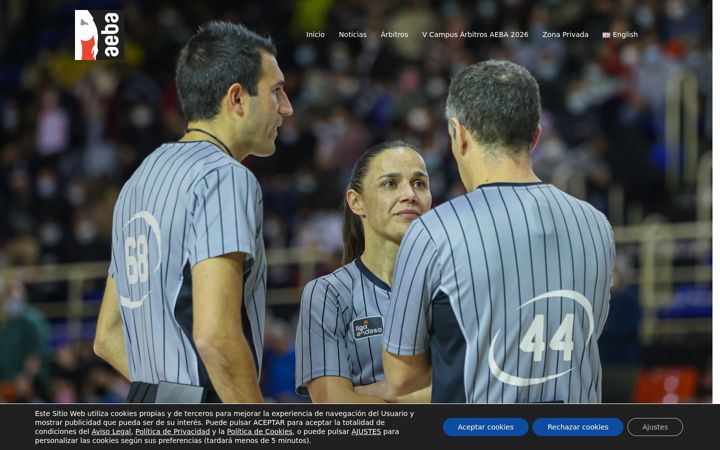 Screenshot ta' arbitrosaeba.com