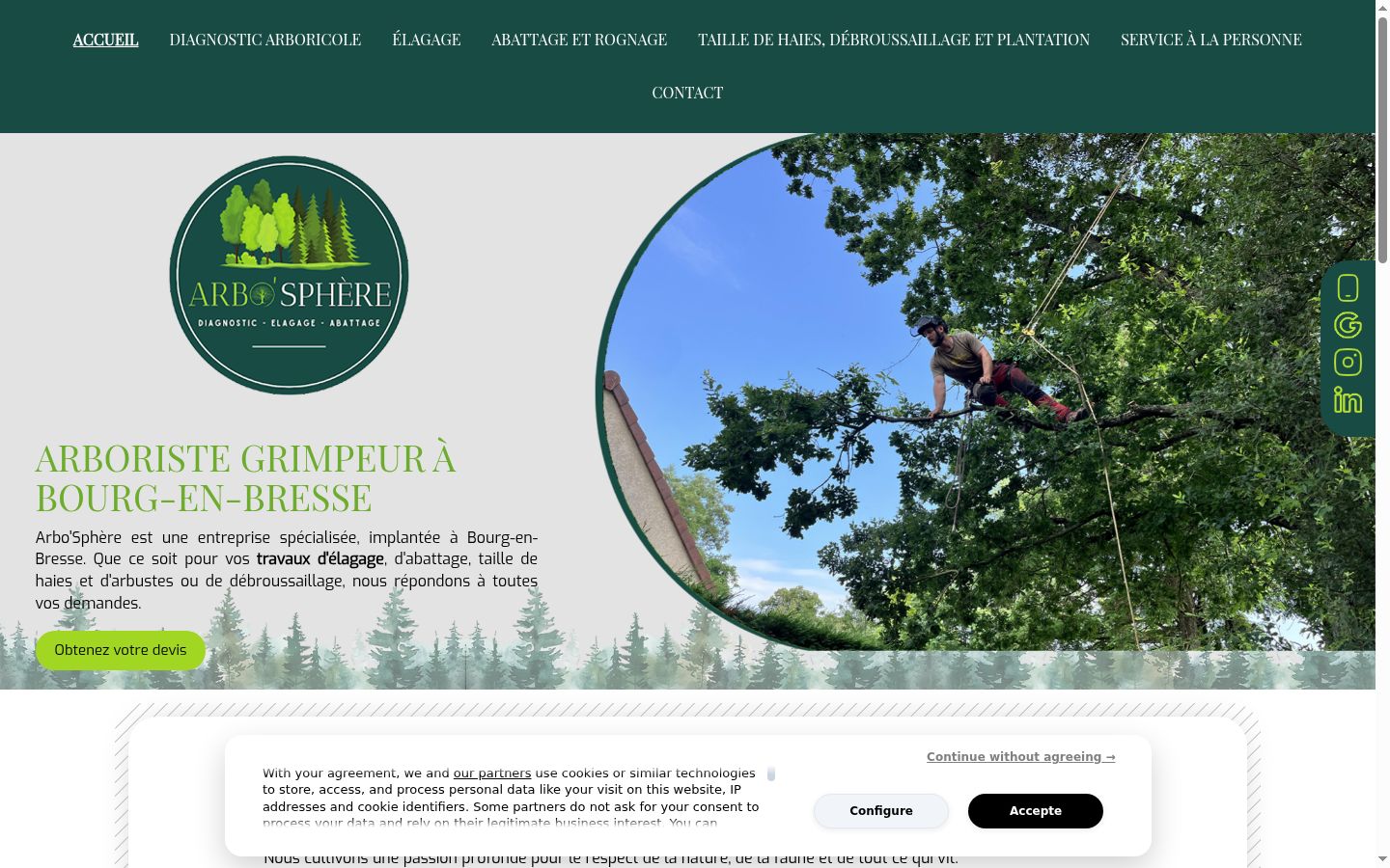 Sutikimo reklamjuostės, rodytos prieš bet kokią sąveiką, ekrano kopija