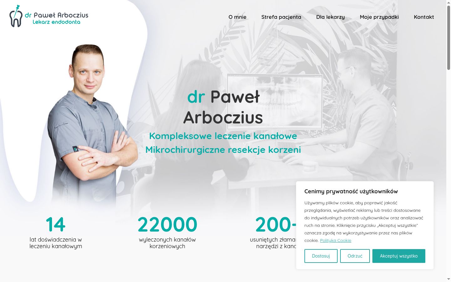Ekrānuzņēmums ar piekrišanas baneri, kas tika rādīts pirms jebkādas mijiedarbības