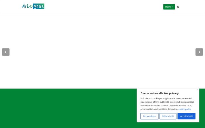 Screenshot of arbogral.it