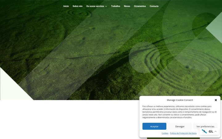 Screenshot ta' arborearqueoloxia.com