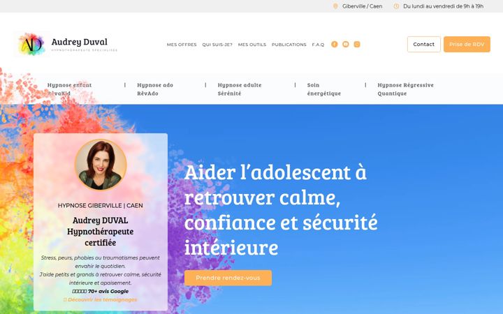 Screenshot ta' arboressence-therapie.fr