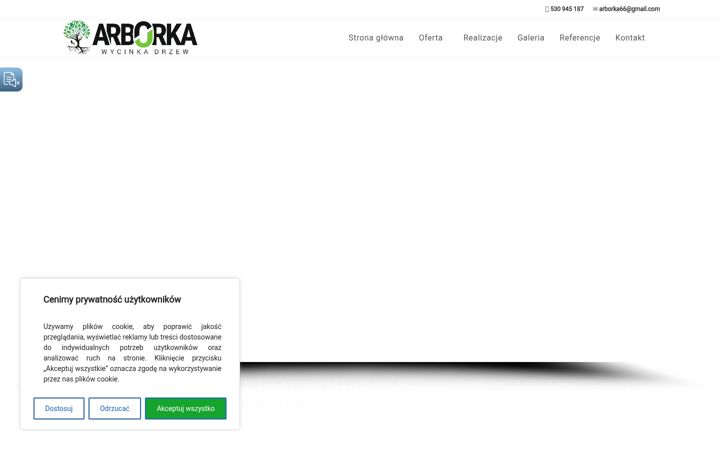 Snímek obrazovky arborka.pl