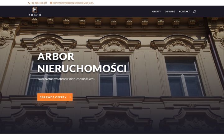 Screenshot of arbornieruchomosci.pl